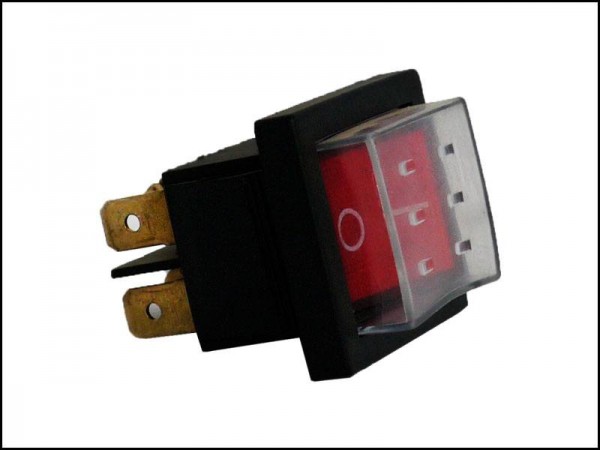 Выключатель для пылесоса - кнопка включения/выключения с защитной накладкой