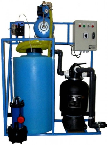 Установка оборотного водоснабжения АРОС-1 + профессиональный картридж +дозирующий насос